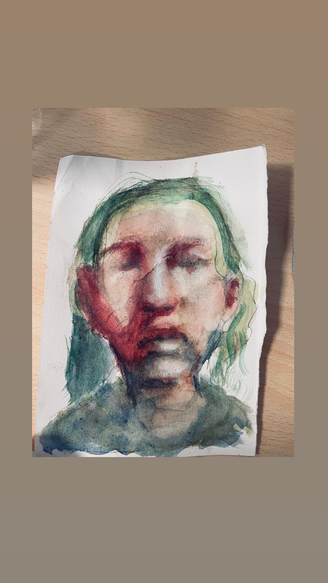Faces on paper — portrait studies