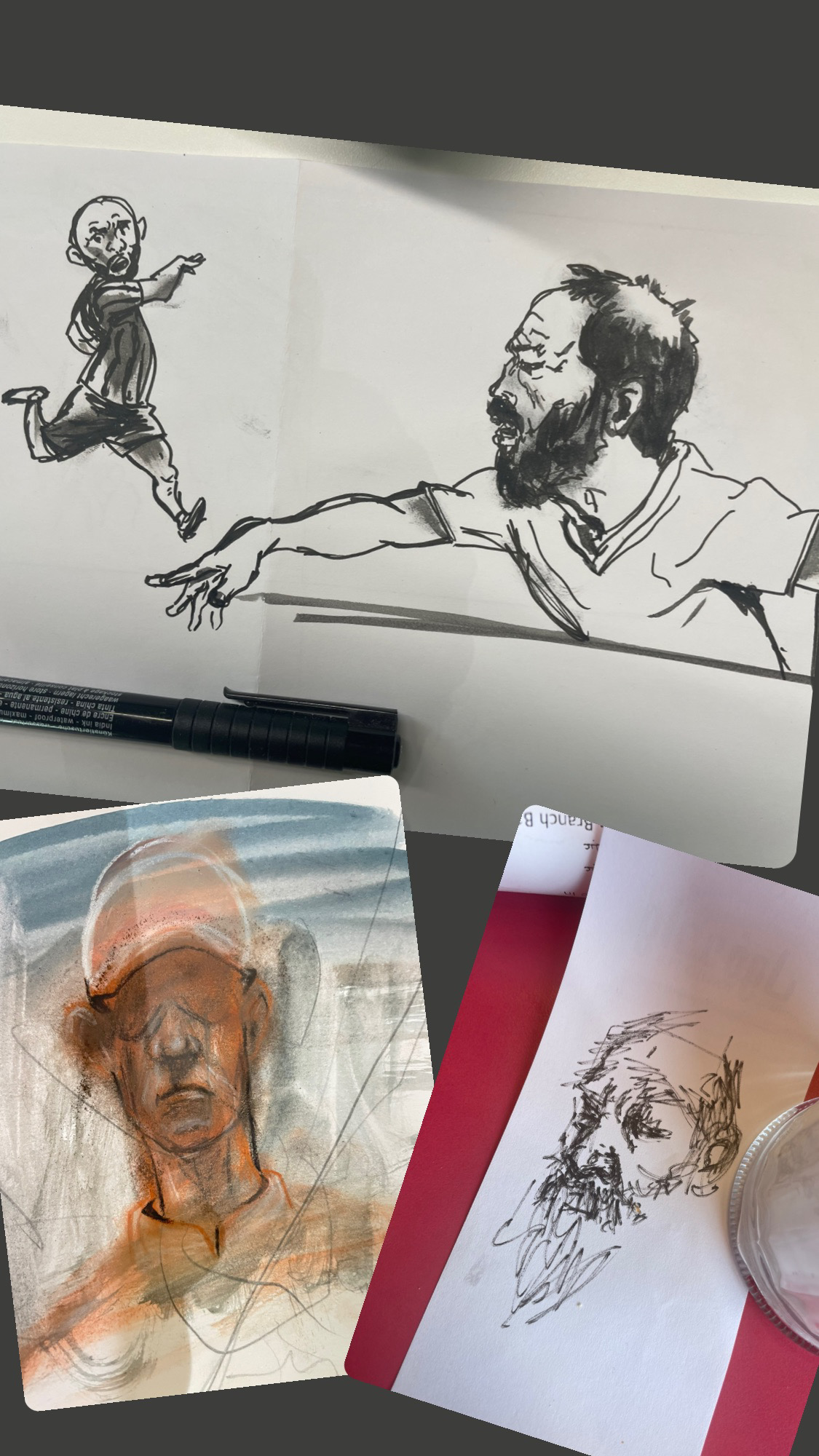 sketch collage