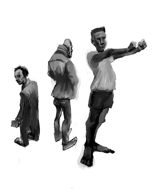 Gesture & attitude — figure studies